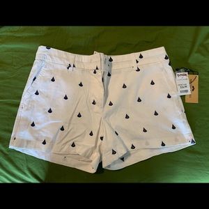 NWT linen shorts size 8